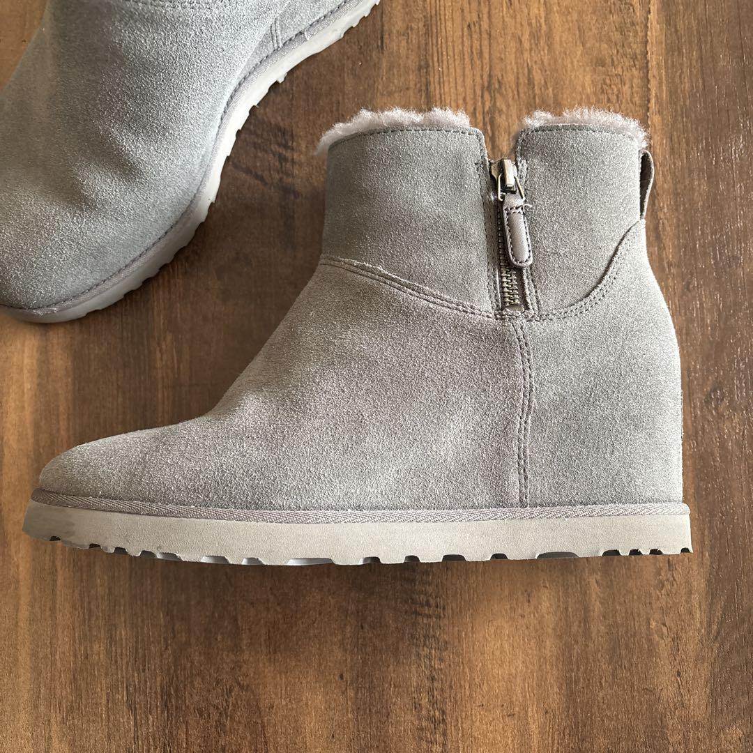 【処分SALE】UGG アグ ウェッジソールショートブーツ 25 未使用品