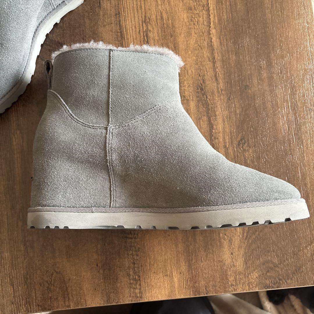 【処分SALE】UGG アグ ウェッジソールショートブーツ 25 未使用品