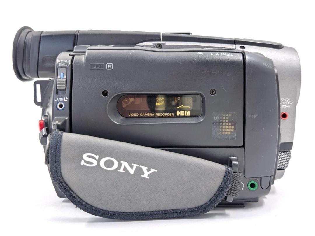 SONY ビデオカメラ CCD-TRV91 1 本体のみ 8mmテープのダビングに！ SONY ビデオカメラ CCD-TRV91 01
