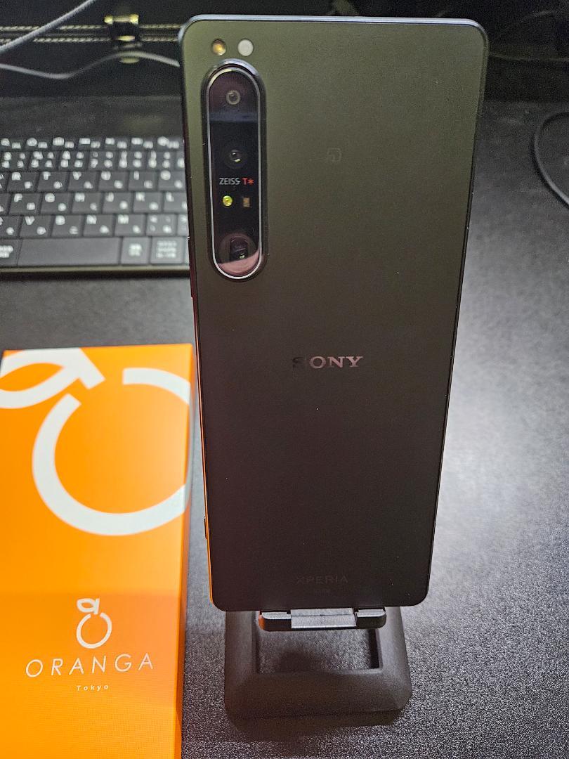 Sony Xperia 1 IV 256GB SIMフリー + ケース au版 Sony Xperia 1 IV 256GB SIMフリー + ケース au版