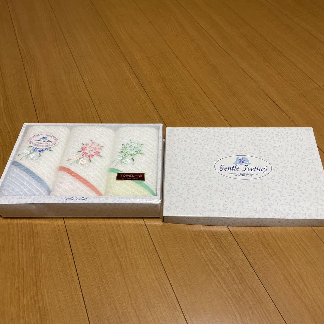 Gentle Feelings タオルセット 3枚入り