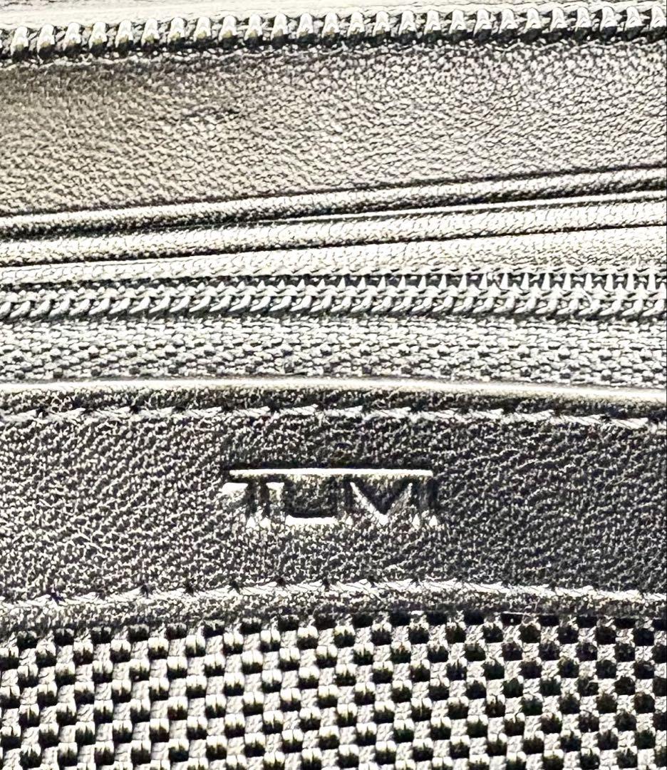 TUMI 長財布 ラウンドファスナー バリスティックナイロン&レザー