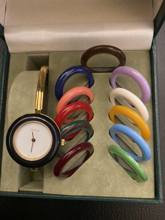 素敵でユニークな GUCCI ベゼルチェンジ時計 腕時計(アナログ) 時計¥19,800-www.maninimarmoraria.com.br 素敵でユニークな GUCCI ベゼルチェンジ時計 腕時計(アナログ) 時計¥19,800-www.maninimarmoraria.com.br