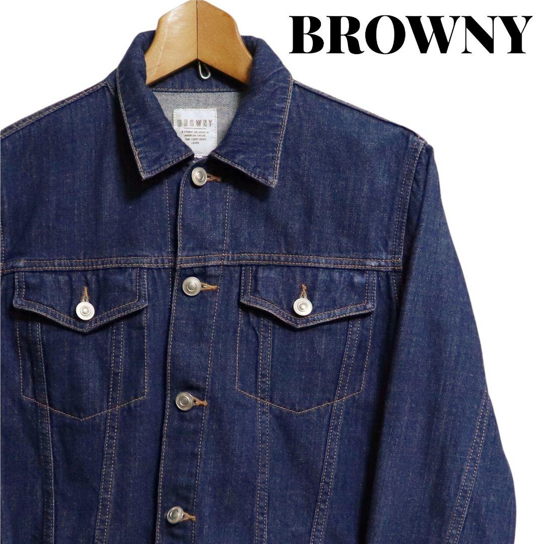BROWNY ブラウニー デニムジャケット Gジャン Mサイズ ベトナム