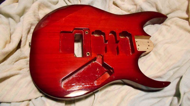 80'工房製ボディ（アッシュ系）　ネック・FRT・他付　RG系