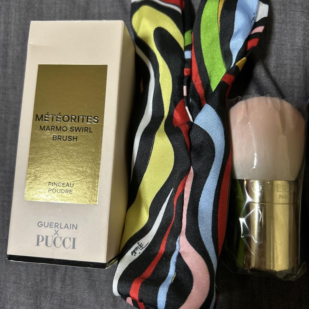 限定 新品 ゲラン GUERLAIN×PUCCI プッチ メテオリットブラシ ゲランとプッチが待望の再コラボ。秋メイクを彩る限定品がマルモ