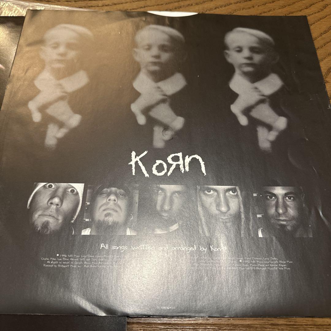 2nd album Korn Life Is Peachy レコード