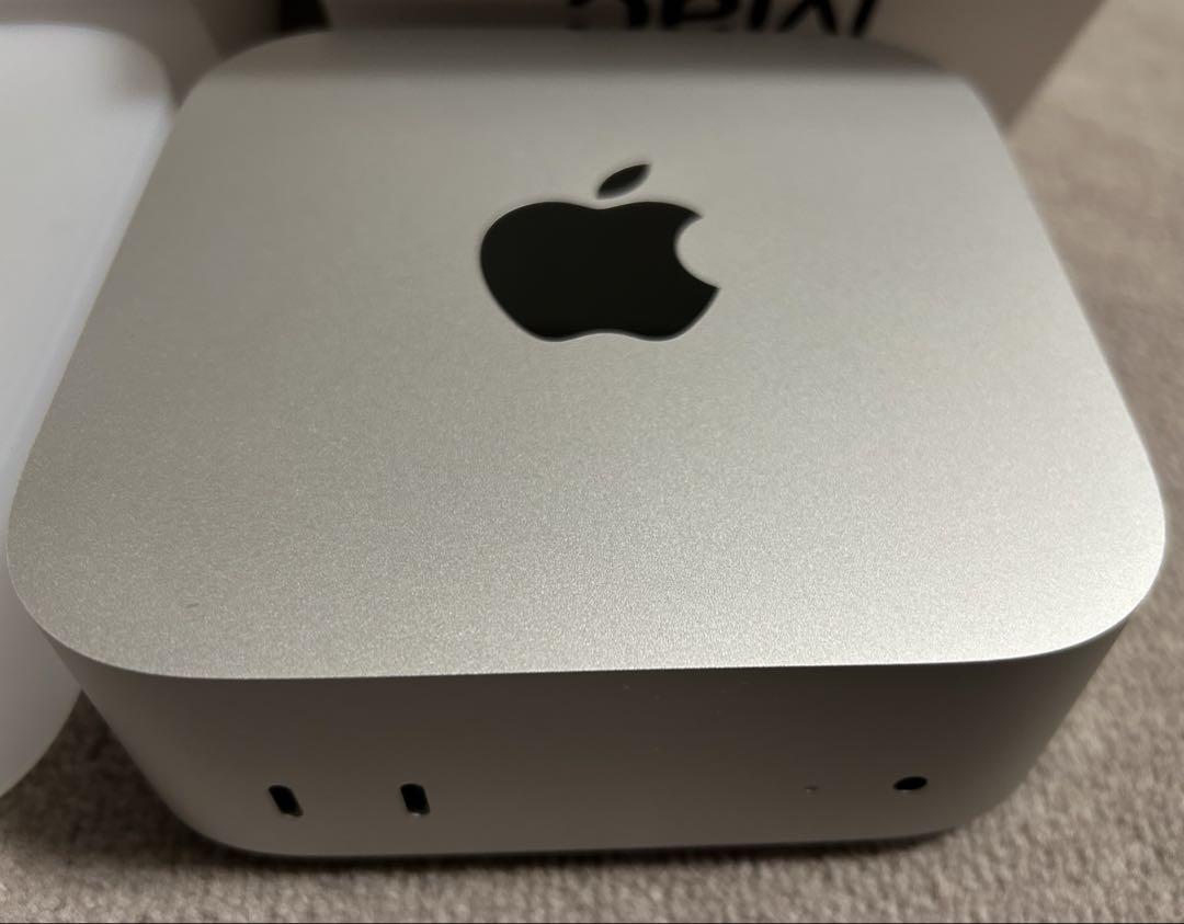 【最新】美品M4 Mac mini 16GB/256GB