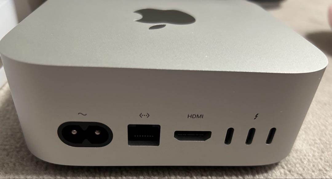 【最新】美品M4 Mac mini 16GB/256GB