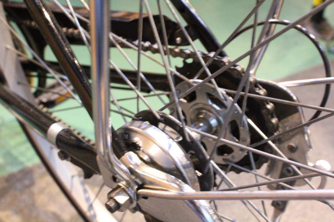 大阪堺市/引取】【中古】シティサイクル/27インチ/ブラック