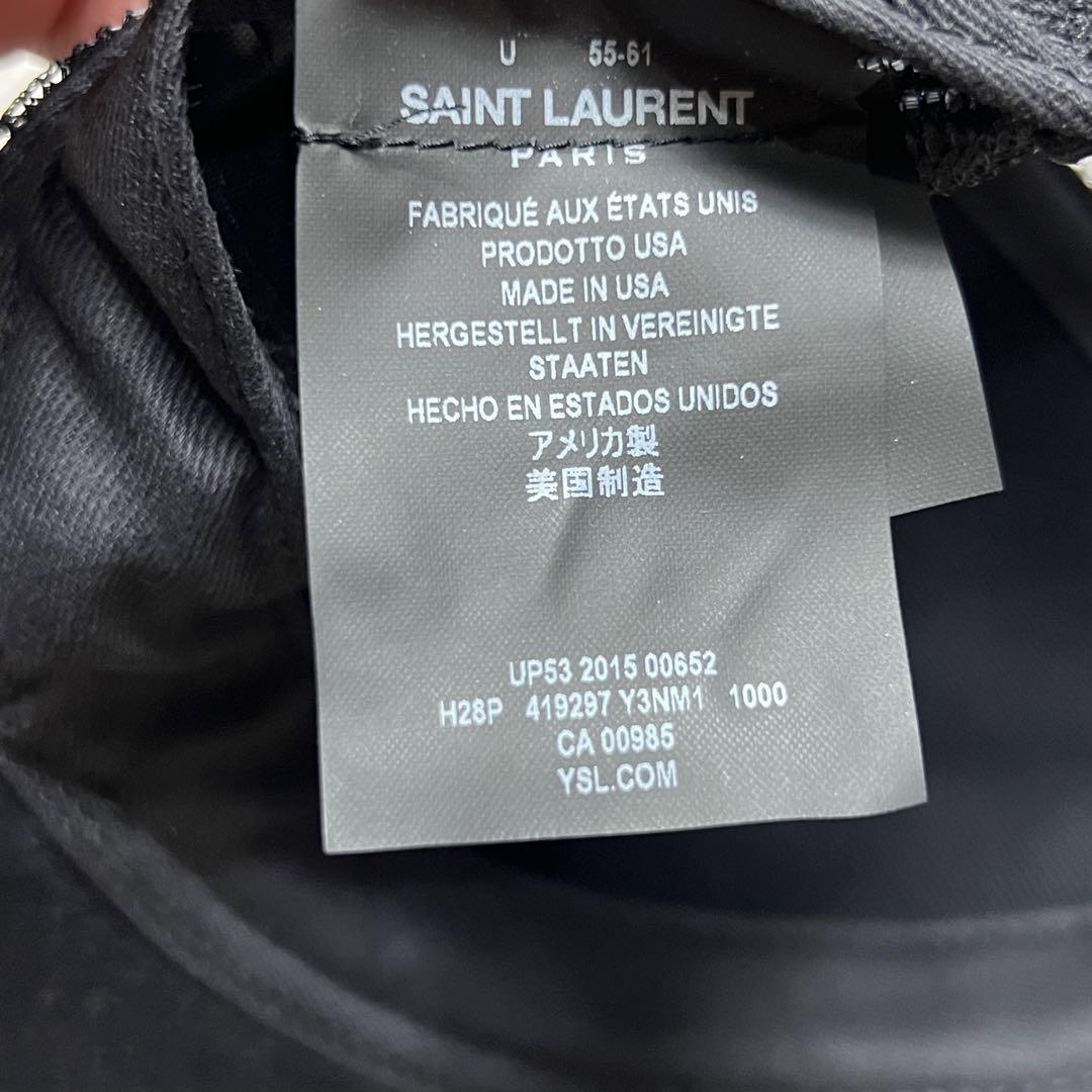 帽子 Saint Laurent Hedi Baby Logo Mesh Cap