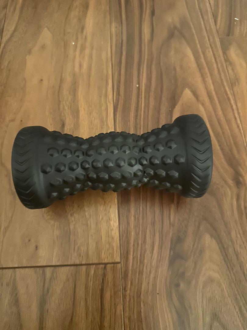 黒いダブルエンド筋膜ローラー