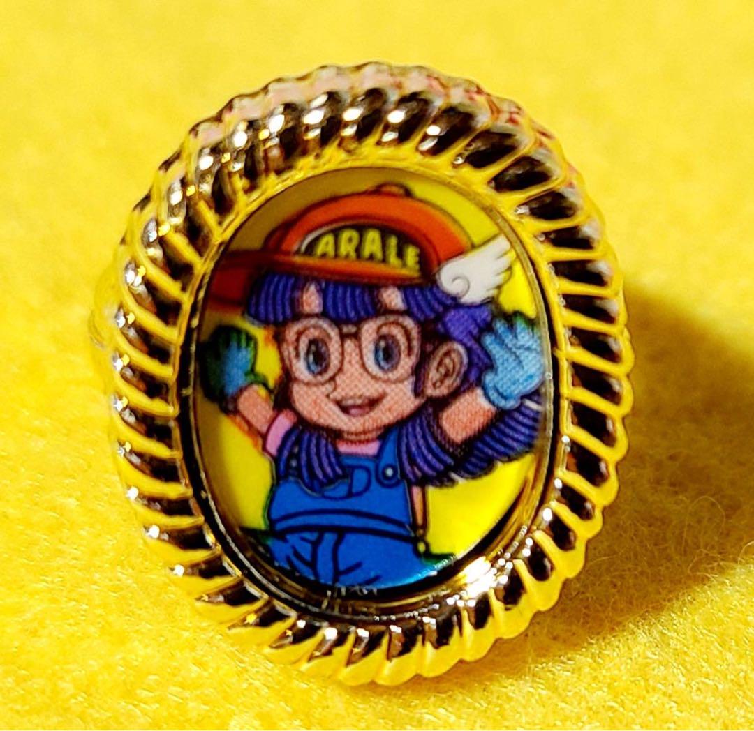 レア1982年鳥山明アクセサリーDr.スランプアラレちゃん指輪
