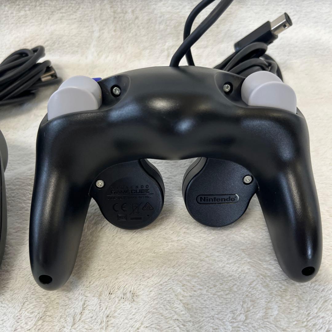 ニンテンドーゲームキューブコントローラー スマブラ ブラック 2個
