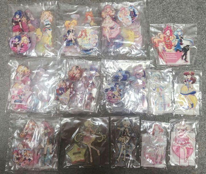 未使用品 アイカツ！ ラバスタコレクション33点 キーホルダー8点