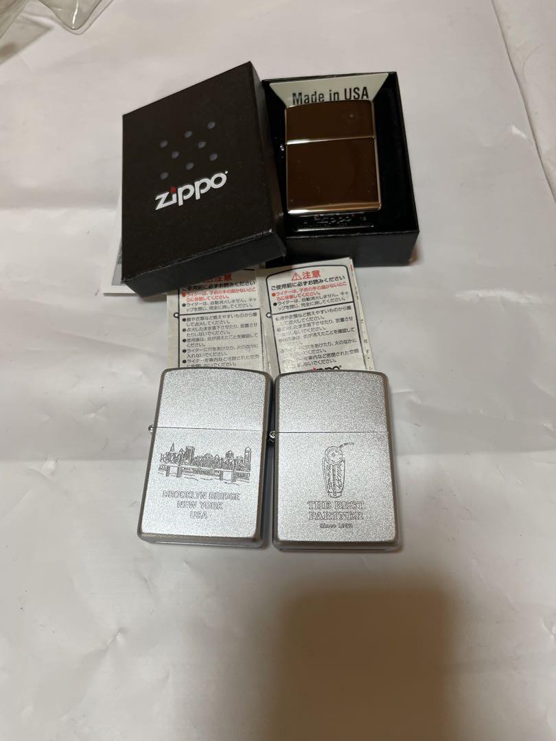 未使用　zippo ジッポ　ライター　3セット