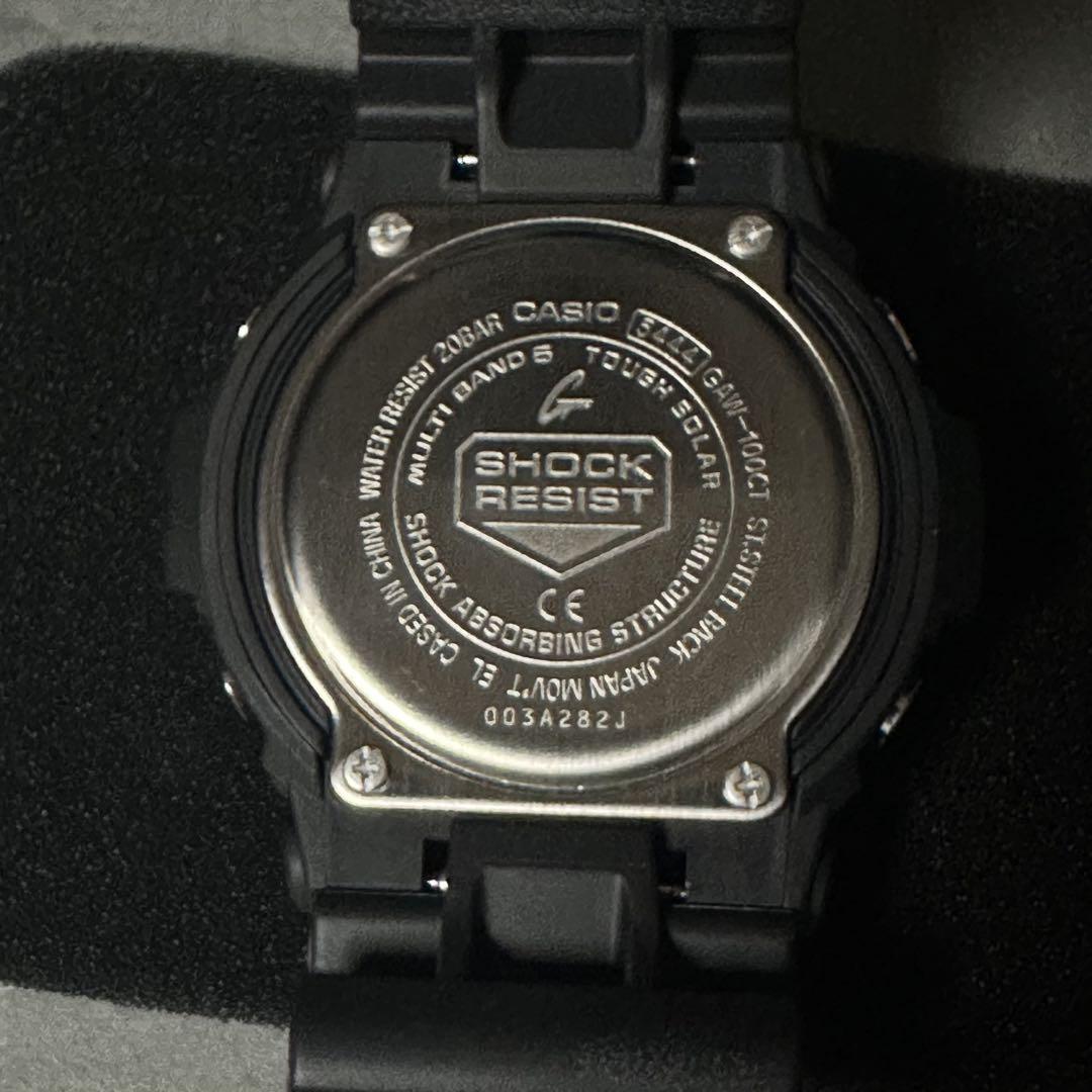 G-SHOCK GA-W100C-1A1 ブラック/オレンジ