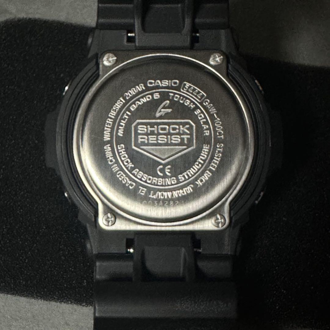 G-SHOCK GA-W100C-1A1 ブラック/オレンジ