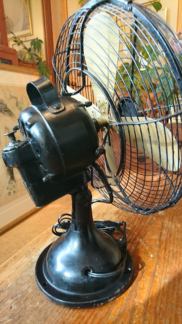 アンティーク扇風機 鉄製 1950年製 美品-販売されてい