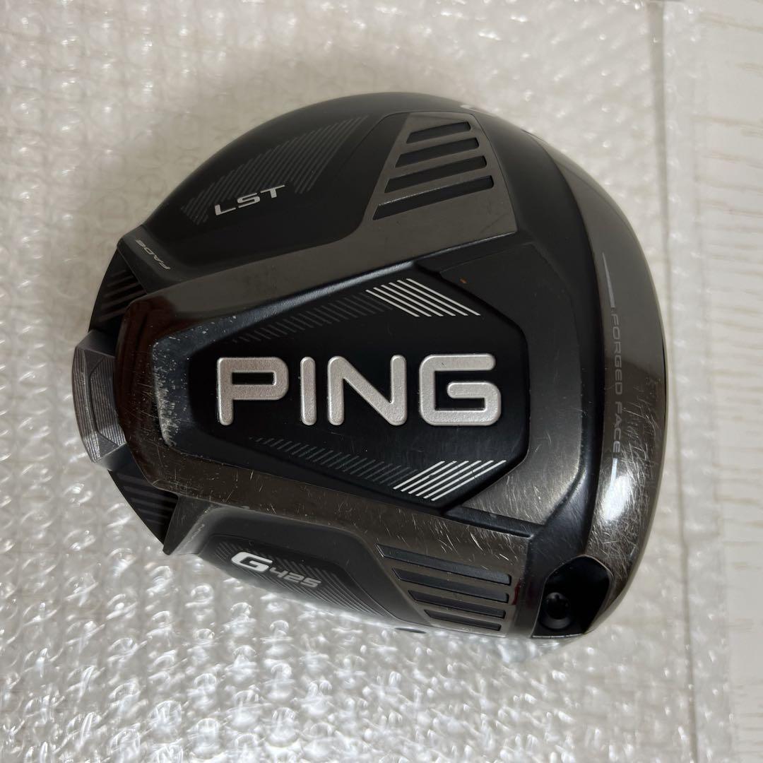 PING G425 LST 9° ヘッドのみ【ヘッドカバー、レンチ付】