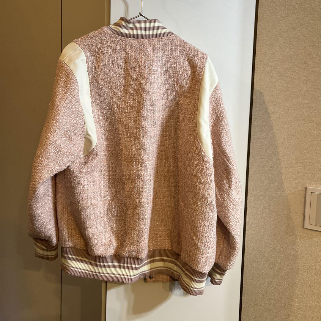 楽天市場】【SALE／20%OFF】バイカラーツイードスタジャン