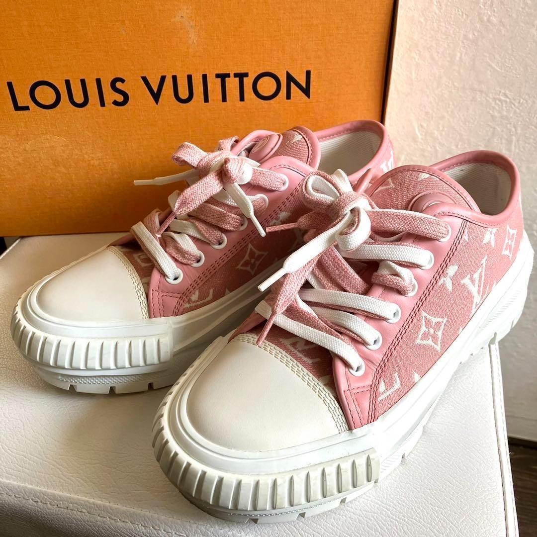 LOUIS VUITTON スクァッドライン モノグラム スニーカー 23㎝