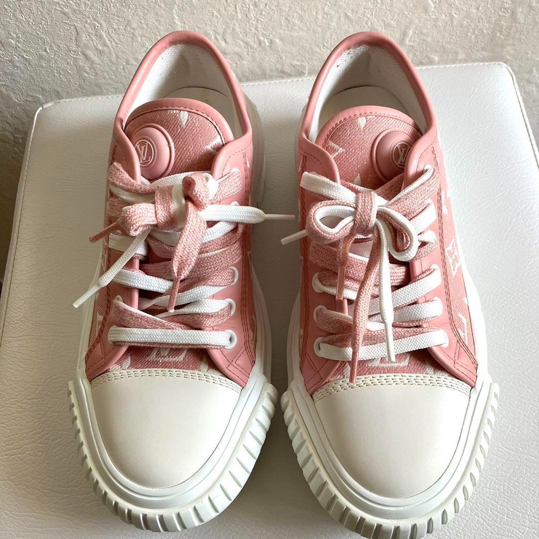 LOUIS VUITTON スクァッドライン モノグラム スニーカー 23㎝