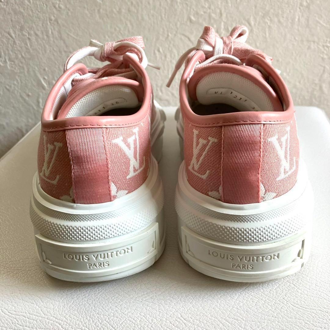 LOUIS VUITTON スクァッドライン モノグラム スニーカー 23㎝