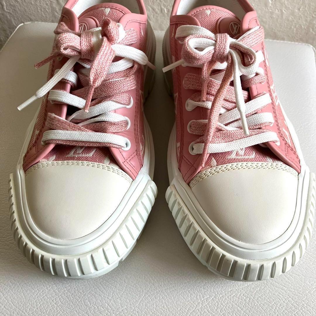 LOUIS VUITTON スクァッドライン モノグラム スニーカー 23㎝