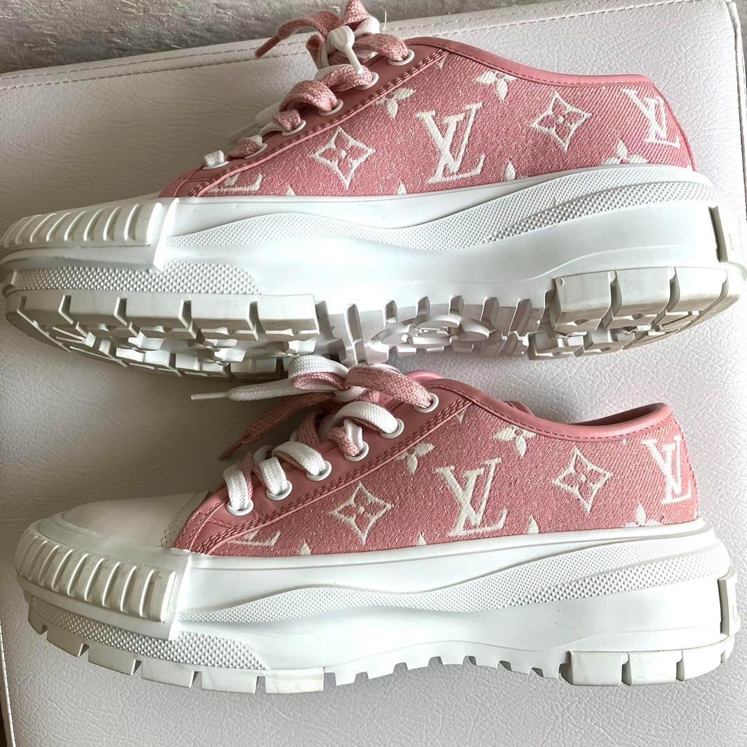LOUIS VUITTON スクァッドライン モノグラム スニーカー 23㎝