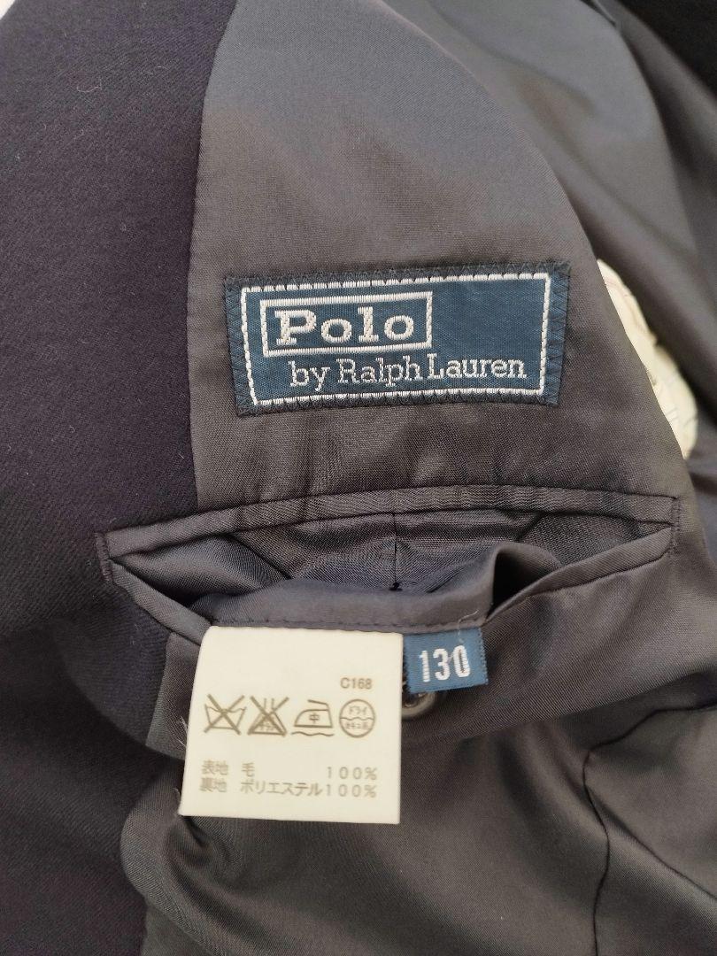 POLO by RALPHLAUREN 紺ブレザー パンツ セット 130