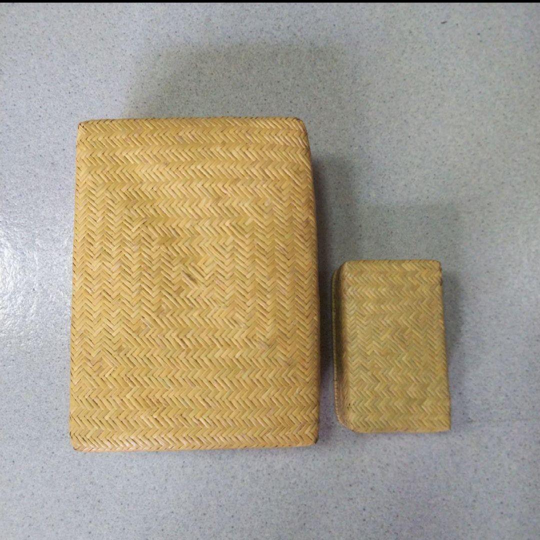 【未使用品】篠竹文庫 大    特大弁当箱 未使用品】篠竹文庫 大 特大弁当箱