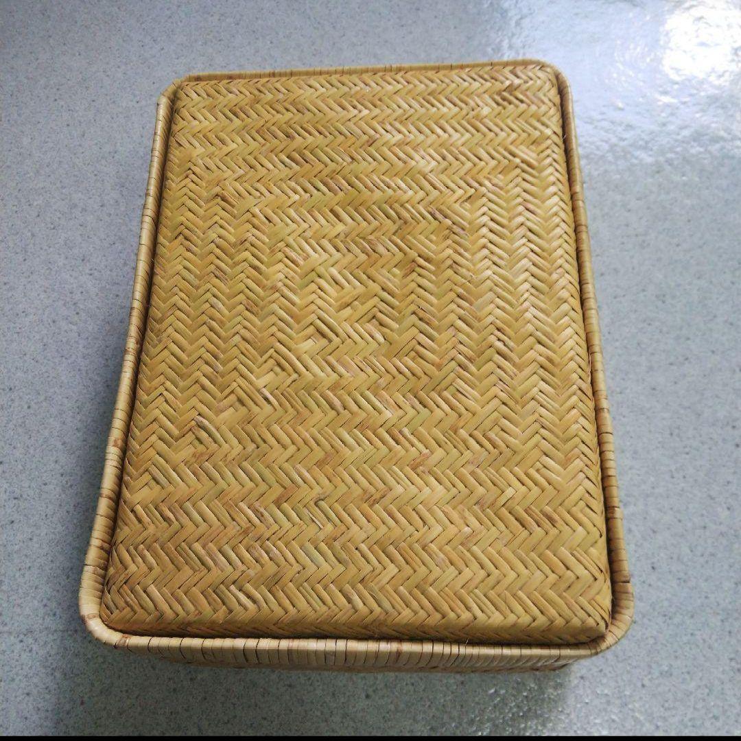 【未使用品】篠竹文庫 大    特大弁当箱 未使用品】篠竹文庫 大 特大弁当箱