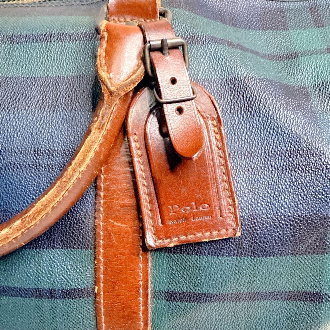 Polo Ralph Lauren ボストンバッグ チェック 2way 大容量 Polo Ralph Lauren ボストンバッグ チェック 2way 大容量