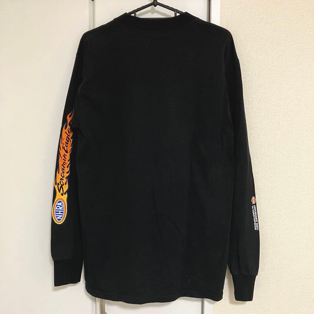 Harley Davidson ハーレーダビッドソン 炎 鷲 イーグル ロンT Harley Davidson ハーレーダビッドソン 炎 鷲 イーグル ロンT