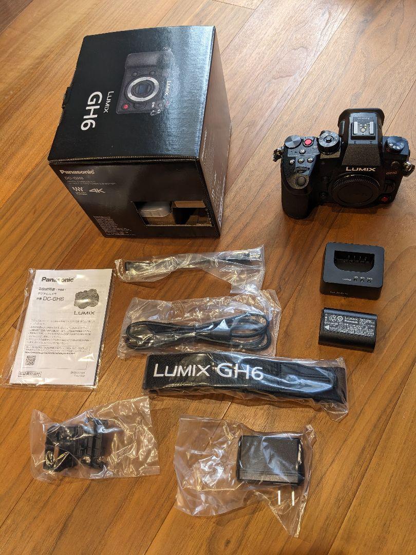 Panasonic LUMIX GH6 シャッター回数 436回 Panasonic LUMIX GH6 シャッター回数 436回