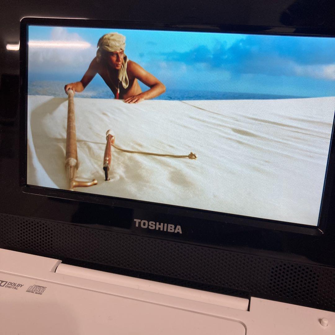 東芝　REGZA ポータブルDVDプレーヤー　SD-P710SG 動作品