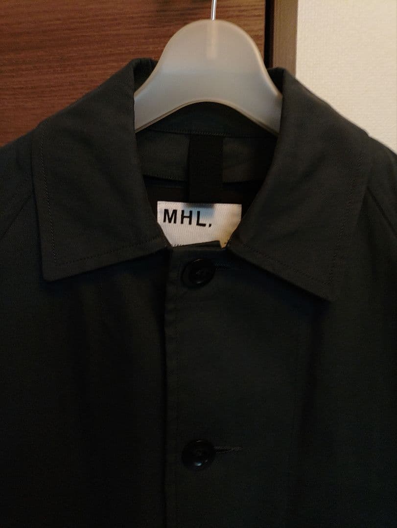 MHL ステンカラーコート/ダウンライナー付/S MHL ステンカラーコート/ダウンライナー付/S