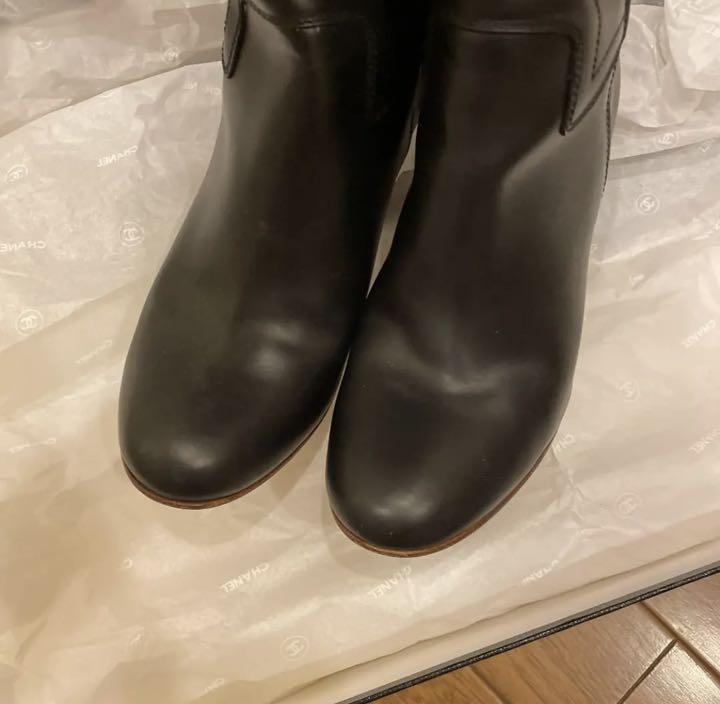 通販得価 CHANEL シャネル ロングブーツ 美品 m97Uf-m92777423345 NEW得価