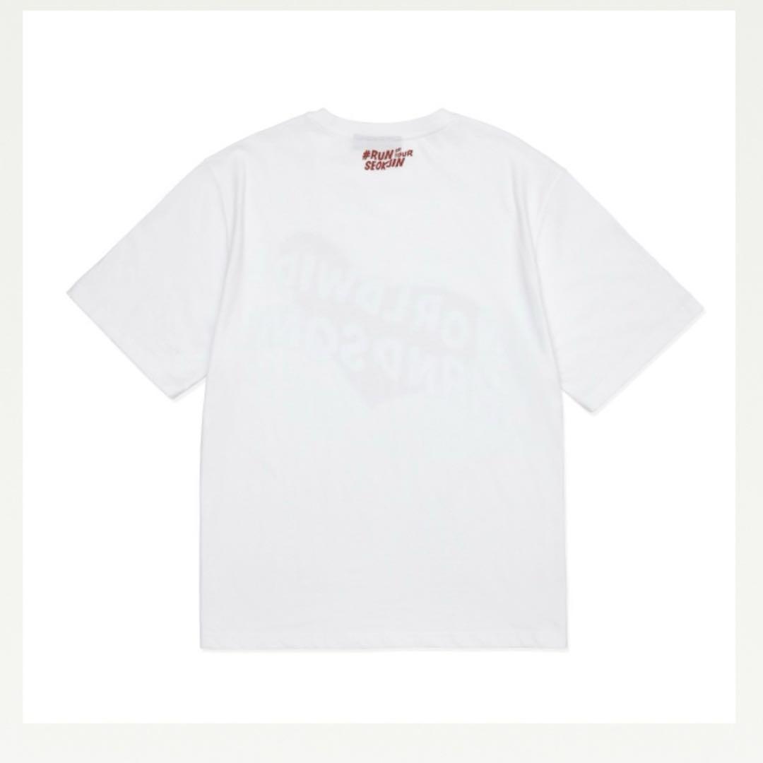 ④MサイズBTS JIN Tシャツ ホワイト GOYANG 公式グッズ WWH MサイズBTS JIN Tシャツ ホワイト GOYANG 公式グッズ WWH