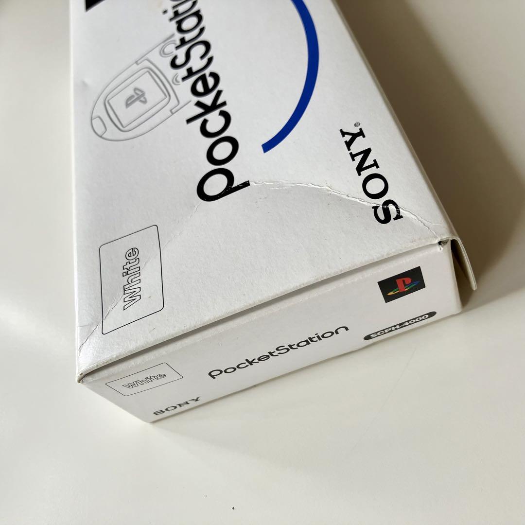 箱有り希少品】SONY SCPH-4000 ポケットステーション ホワイト②