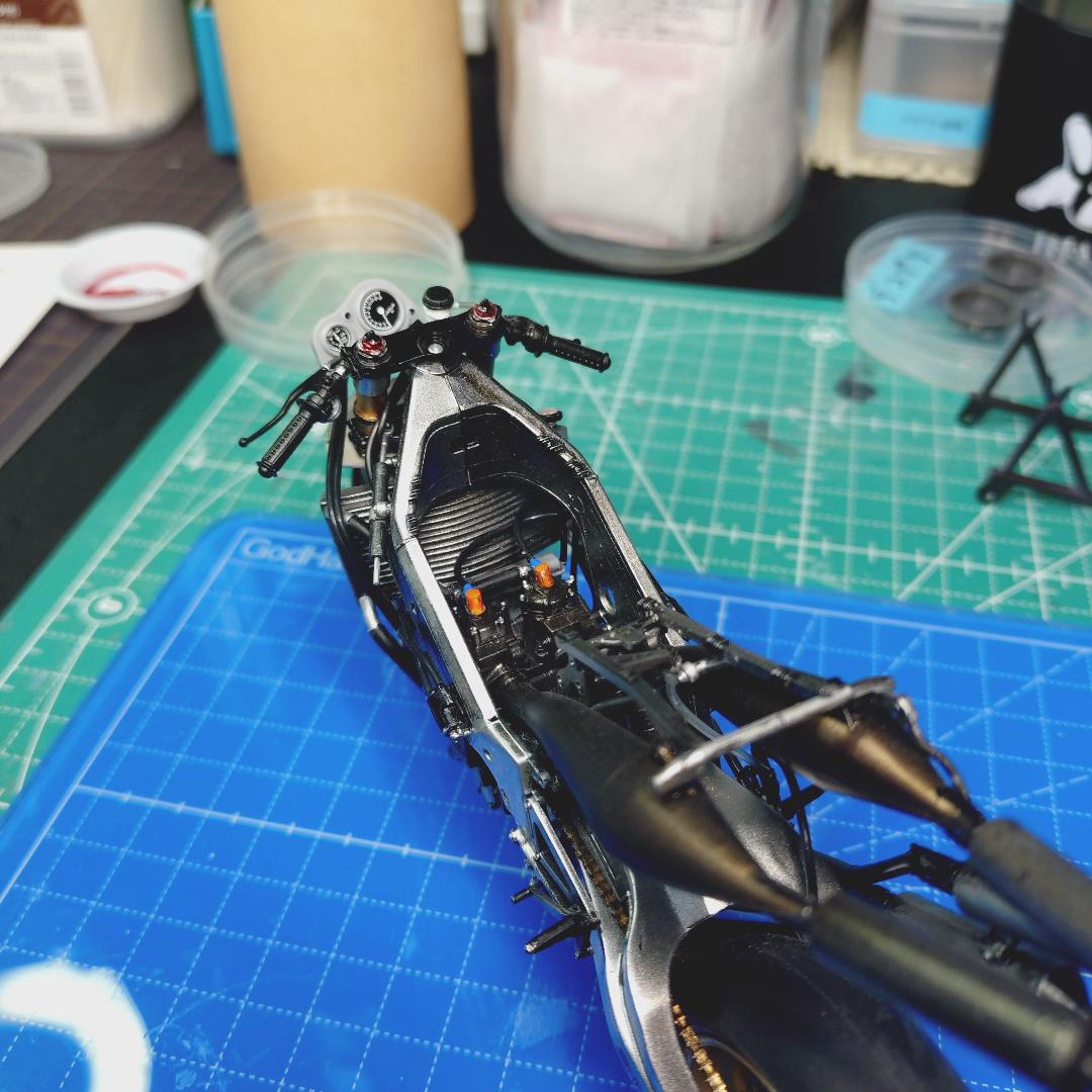 【ことぶき】塗装済完成品　1/12　HONDA NSR500