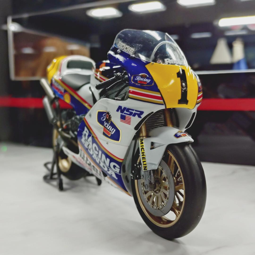 【ことぶき】塗装済完成品　1/12　HONDA NSR500