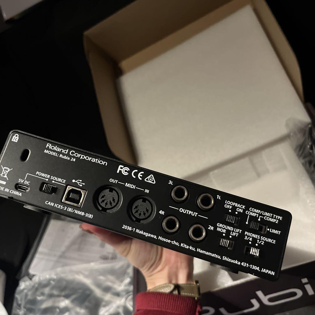 Roland Rubix 24 USBオーディオインターフェース