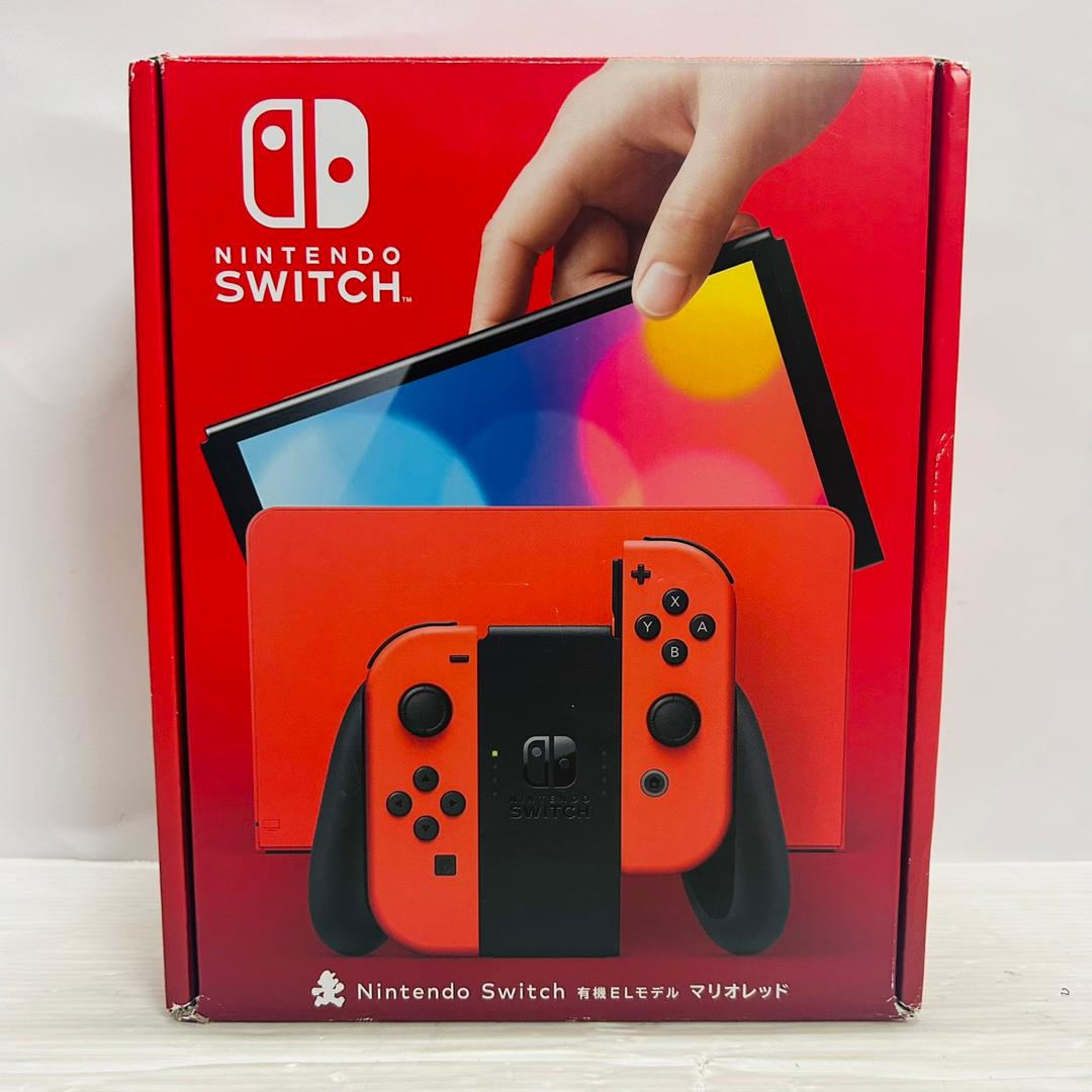 ☆未使用品☆極美品Nintendo Switch(有機ELモデル)マリオレッド - メルカリ