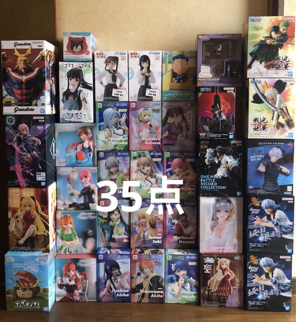 人気新品 人気プライズ フィギュアまとめ売り ワンピース 銀魂 35点 コミック・アニメ