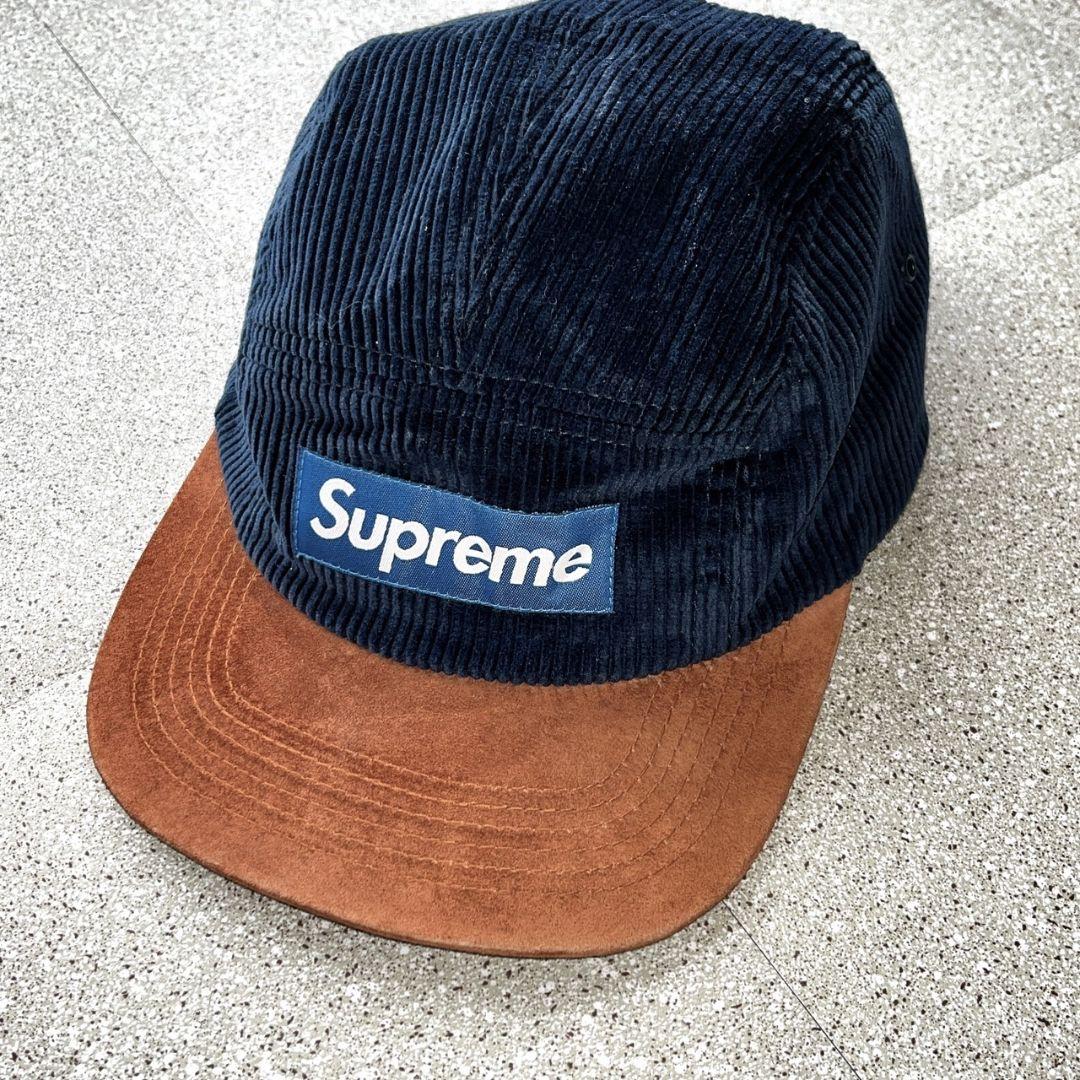 Supreme Suede Camp Cap (SS23) - $68