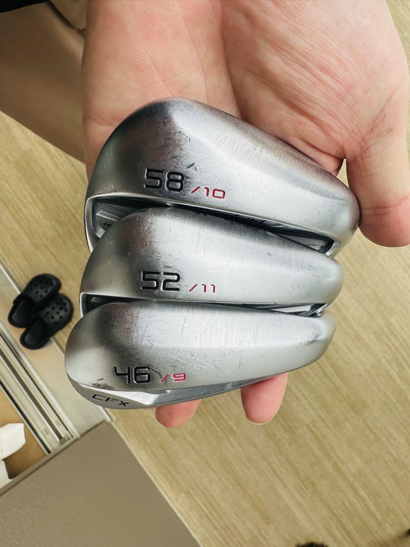 Cleveland CFX 46 52 58 3本 DG115 WEDGE