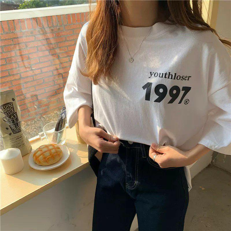 半袖 Tシャツ XL シンプル ロゴT シンプル 韓国 ロング オーバーサイズ 半袖 Tシャツ XL シンプル ロゴT シンプル 韓国 ロング オーバーサイズ
