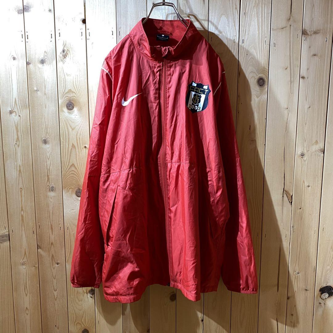 ss4587 NIKE ナイキ ウィンドブレーカー サッカー 赤 L